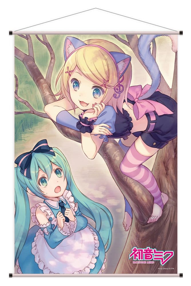Hatsune Miku Wandrolle 08 Wonderland 2 60 x 90 cm