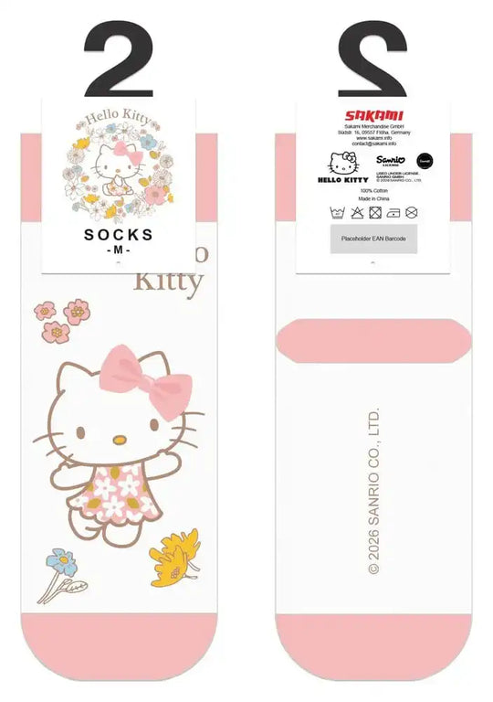 Sanrio Socken Hello Kitty Buttercream Short 36-40