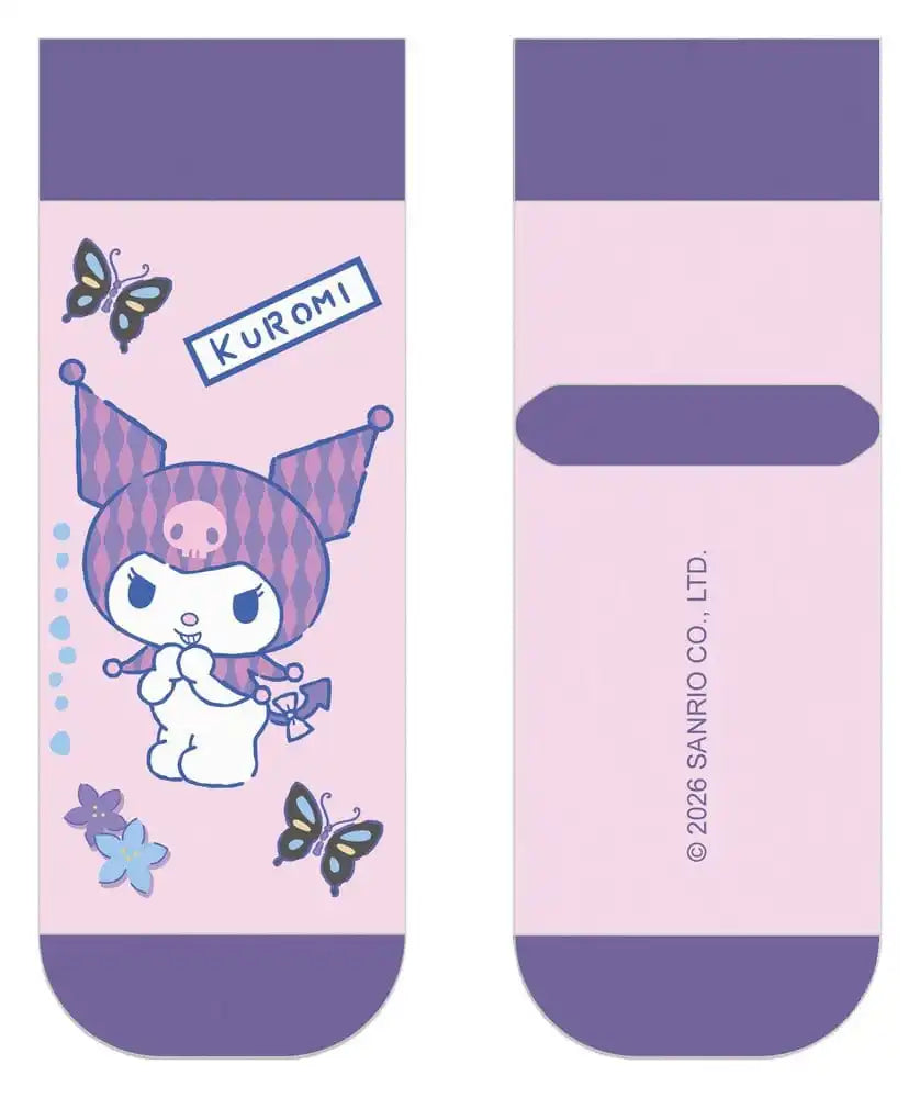 Sanrio Socken Kuromi Japanese Short 36-40