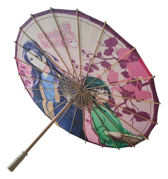 Die Tagebücher der Apothekerin Japanischer Papierschirm Maomao & Jinshi