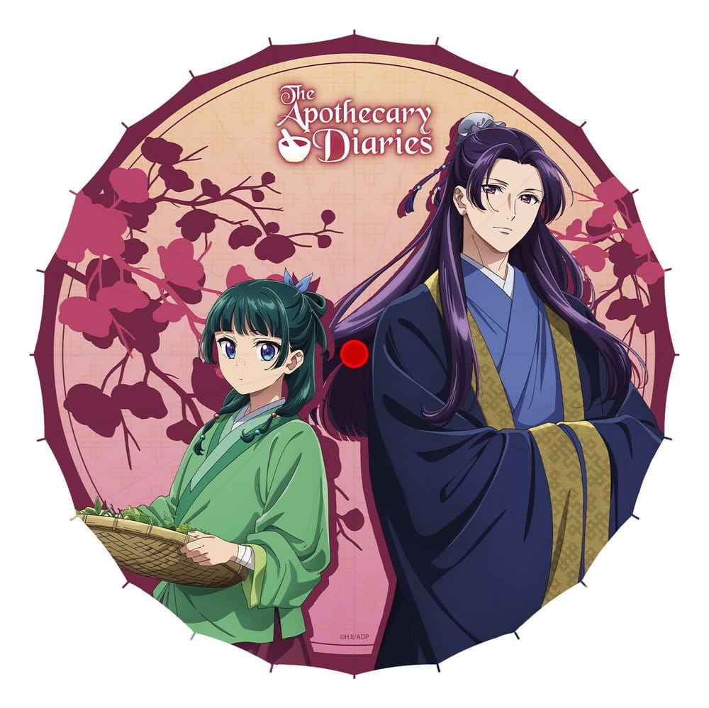 Die Tagebücher der Apothekerin Japanischer Papierschirm Maomao & Jinshi