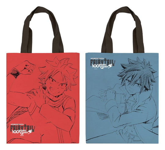 Fairy Tail: 100 Years Quest Tragetasche Natsu & Grey 35 x 43 cm