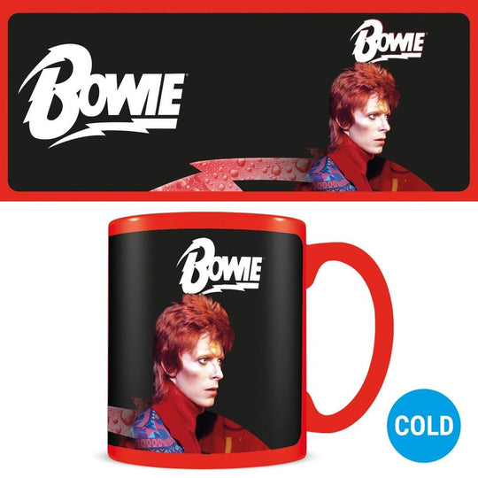 David Bowie Tasse mit Thermoeffekt Bolt