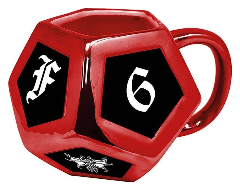 Stranger Things 4 Tasse Roll Your Fate Sculpted