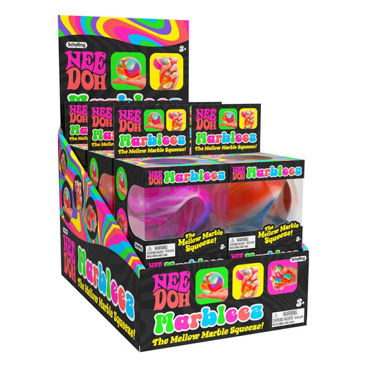 NeeDoh Anti-Stress-Figuren Marbleez Ball 7 cm Display (12)