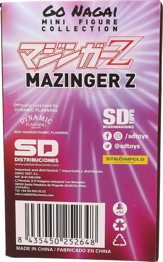 Mazinger Z Go Nagai Collection Figur Mazinger Z 8 cm