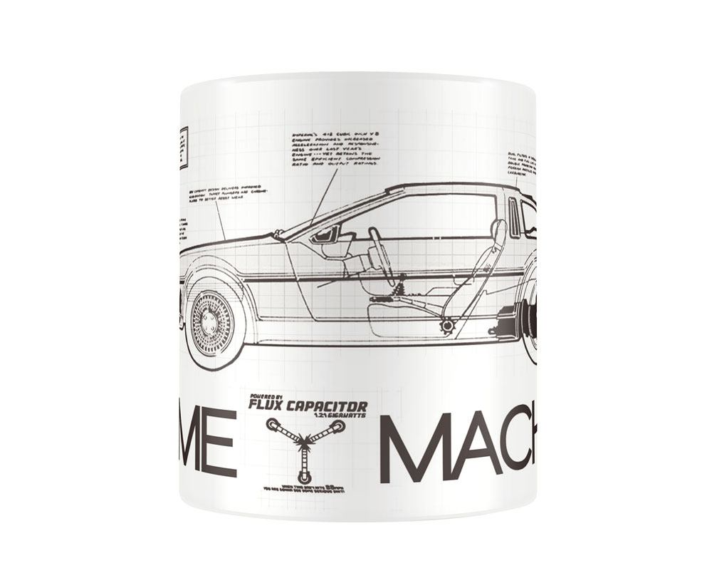 Zurück in die Zukunft Tasse Time Machine