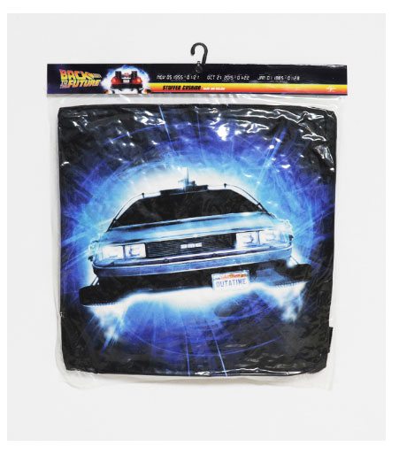 Zurück in die Zukunft Kissen DeLorean Roads 45 cm