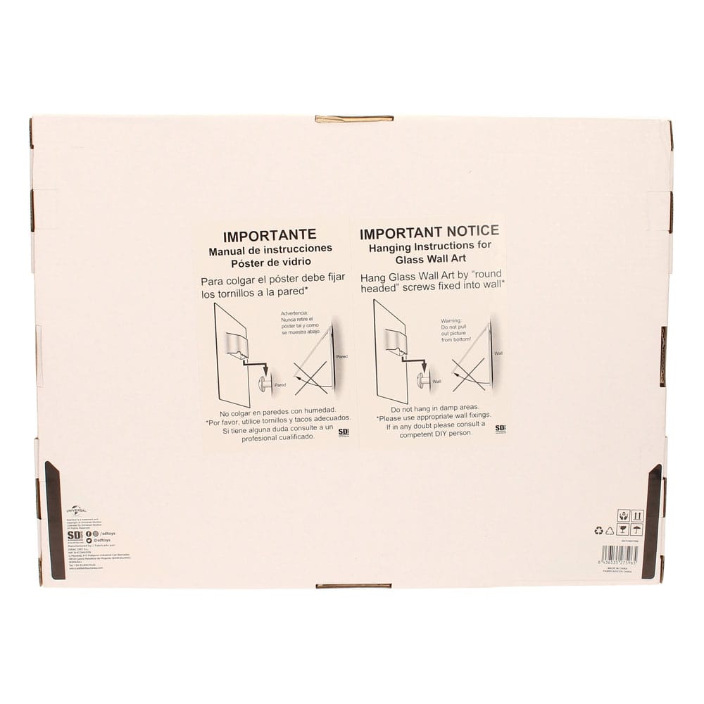 Scarface Glasposter Say Hello 40 x 30 cm