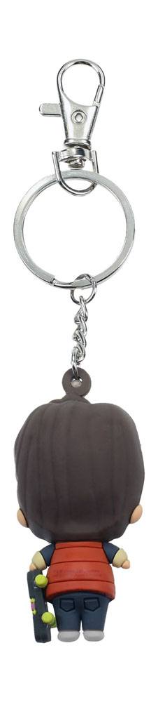 Zurück in die Zukunft Pokis Gummi-Schlüsselanhänger Marty McFly 6 cm