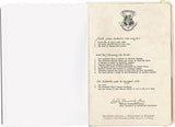 Harry Potter Hardcover Notizbuch Hogwarts-Brief 21 cm