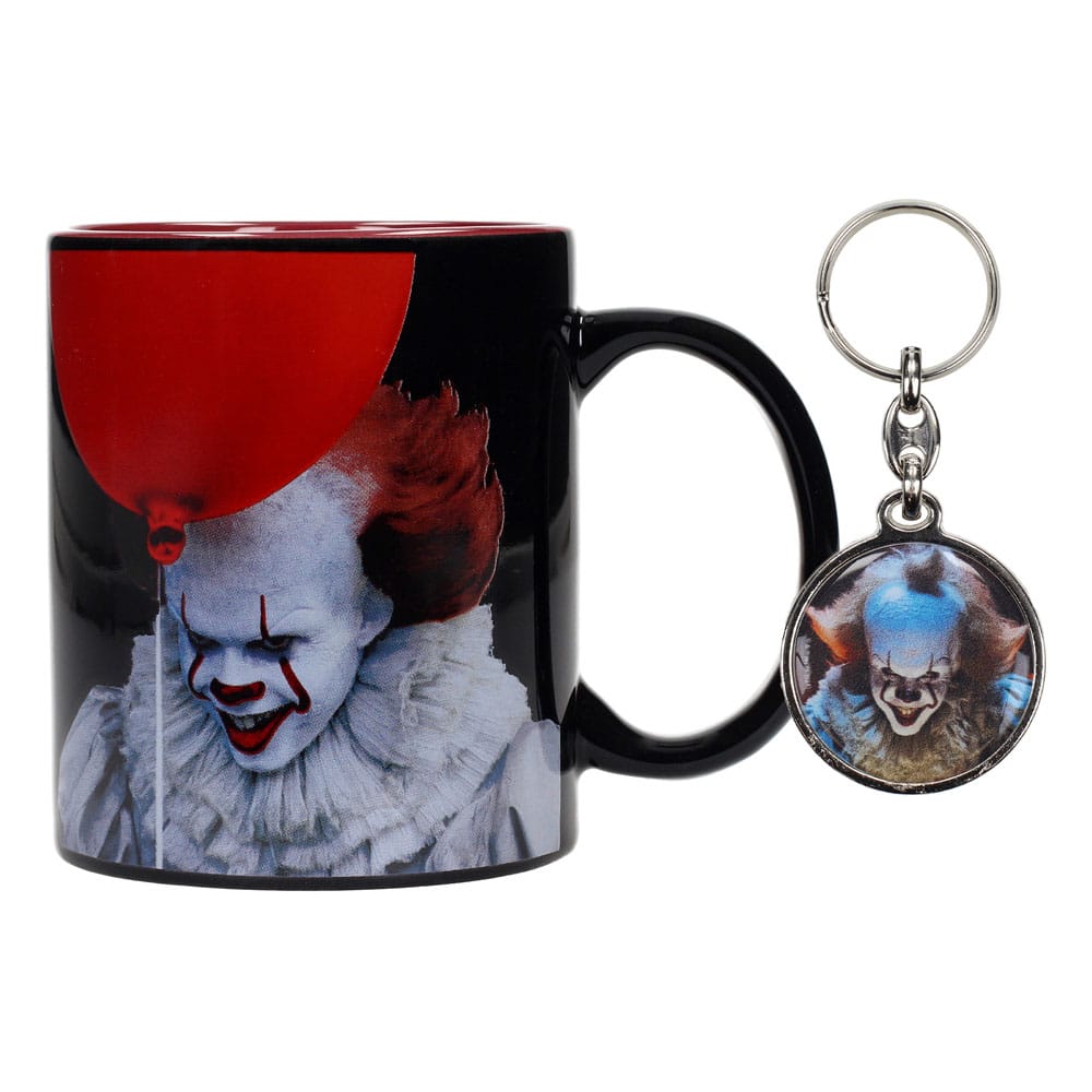 Es Geschenkbox Tasse & Schlüsselanhänger Pennywise