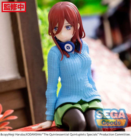 The Quintessential Quintuplets Specials PM Perching PVC Statue Miku Nakano 14 cm