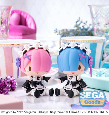 Re:Zero Starting Life in Another World Fuwa Petit Chibi Figur Rem 8 cm