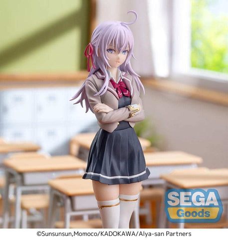 Alya Sometimes Hides Her Feelings in Russian Luminasta PVC Statue Alya Uniform Ver. 18 cm