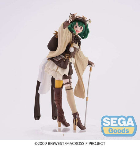 Macross Frontier FIGURIZMa PVC Statue Ranka Lee Oshare Macross Revolution Ver. 17 cm