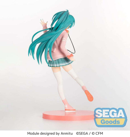 Hatsune Miku Project DIVA Arcade SPM PVC Statue Hatsune Miku Ribbon Girl 24 cm