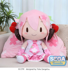 Character Vocal Series 01: Hatsune Miku Fuwa Petit Plüschfigur Sakura Miku Dodeka Jumbo 50 cm
