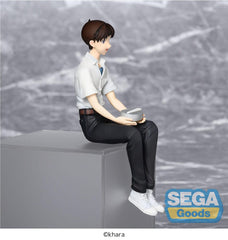 Rebuild of Evangelion PM Perching PVC Statue Shinji Ikari Evangelion New Theatrical Edition 14 cm