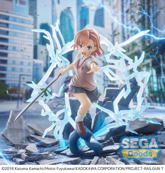 A Certain Scientific Railgun T FIGURIZMa PVC Figur Mikoto Misaka 23 cm