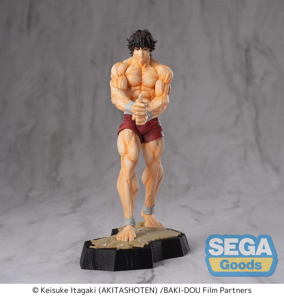 Baki-Dou Luminasta PVC Statue Baki Hanma 18 cm