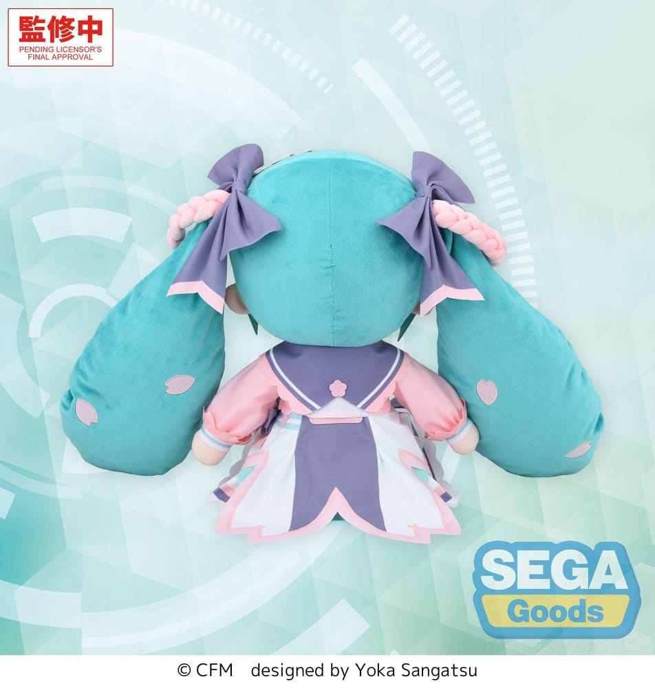 Character Vocal Series 01: Hatsune Miku Fuwa Petit Plüschfigur Hatsune Miku New Semester Plush LL 40 cm