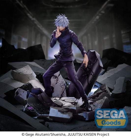 Jujutsu Kaisen Figurizm Luminasta  PVC Statue Shibuya Incident Satoru Gojo Unlimited Void 21 cm