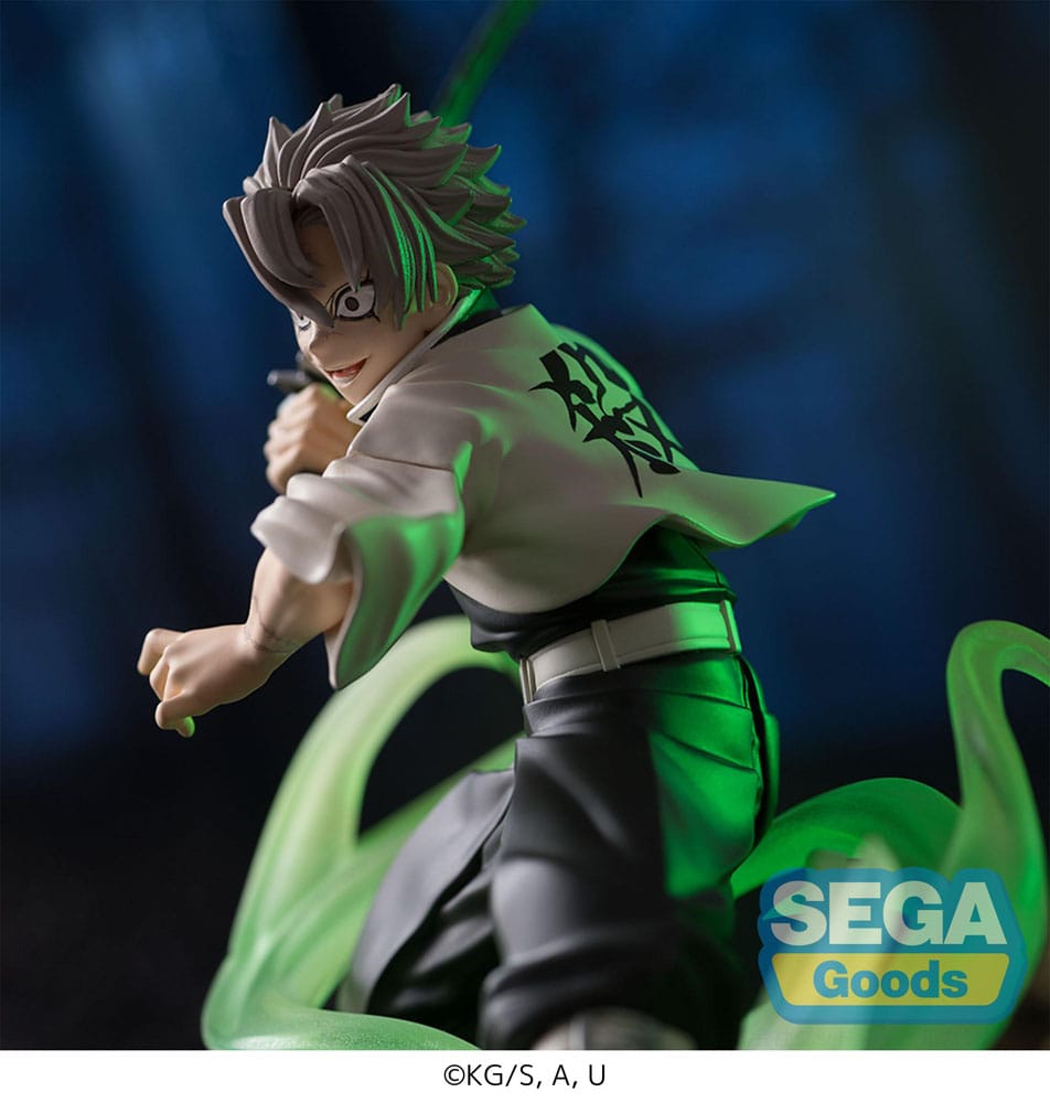 Demon Slayer: Kimetsu no Yaiba Xross Link Anime PVC Statue Sanemi Shinazugawa Hashira Training Arc 12 cm