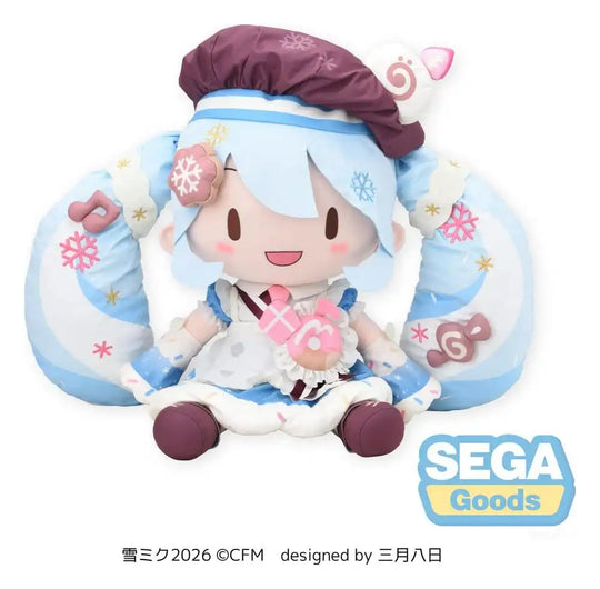 Character Vocal Series 01: Hatsune Miku Fuwa Petit Plüschfigur Snow Miku 2026 Dodeka Jumbo 50 cm
