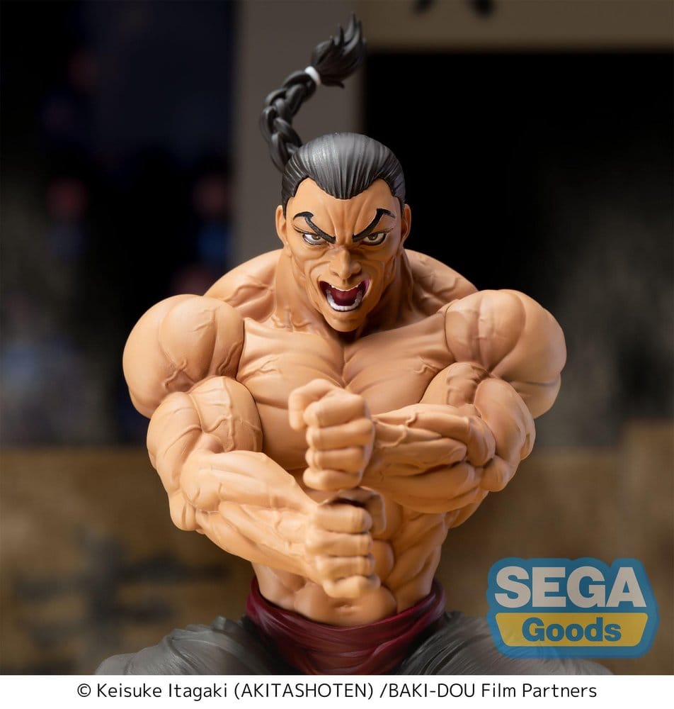 Baki-Dou Luminasta PVC Figur Kaioh Retsu 15 cm