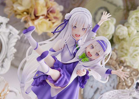 Re:Zero Starting Life in Another World PVC Statue 1/7 Emilia & Childhood Emilia 24 cm