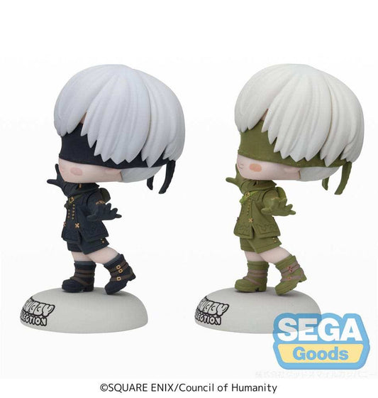 NieR:Automata Chubby Collection PVC Statue Petit Figure NieR:Automata Ver1.1a 9S (EX) 7 cm