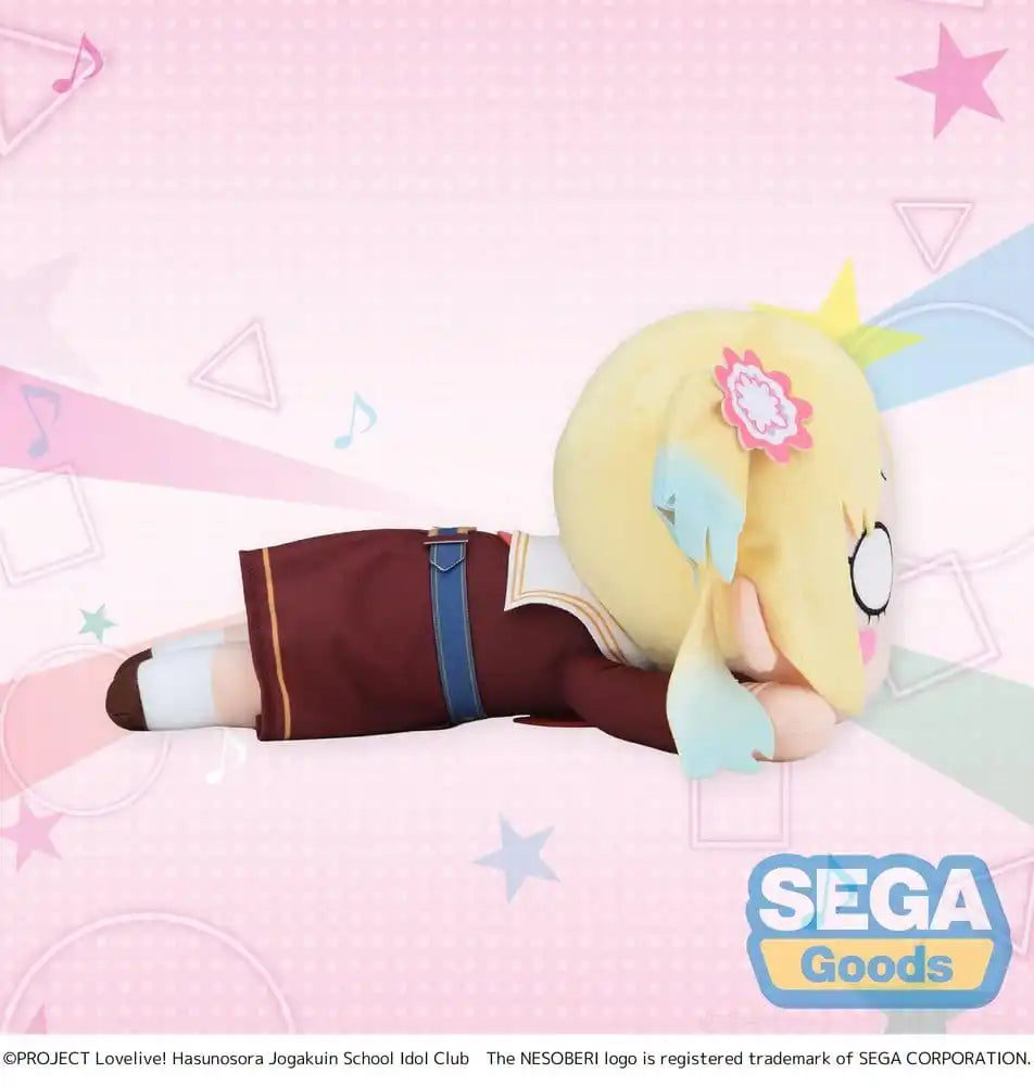 Love Live! Nesoberi (Lay-Down) Plüschfigur Osawa Rurino - Winter Uniform (M) 16 cm