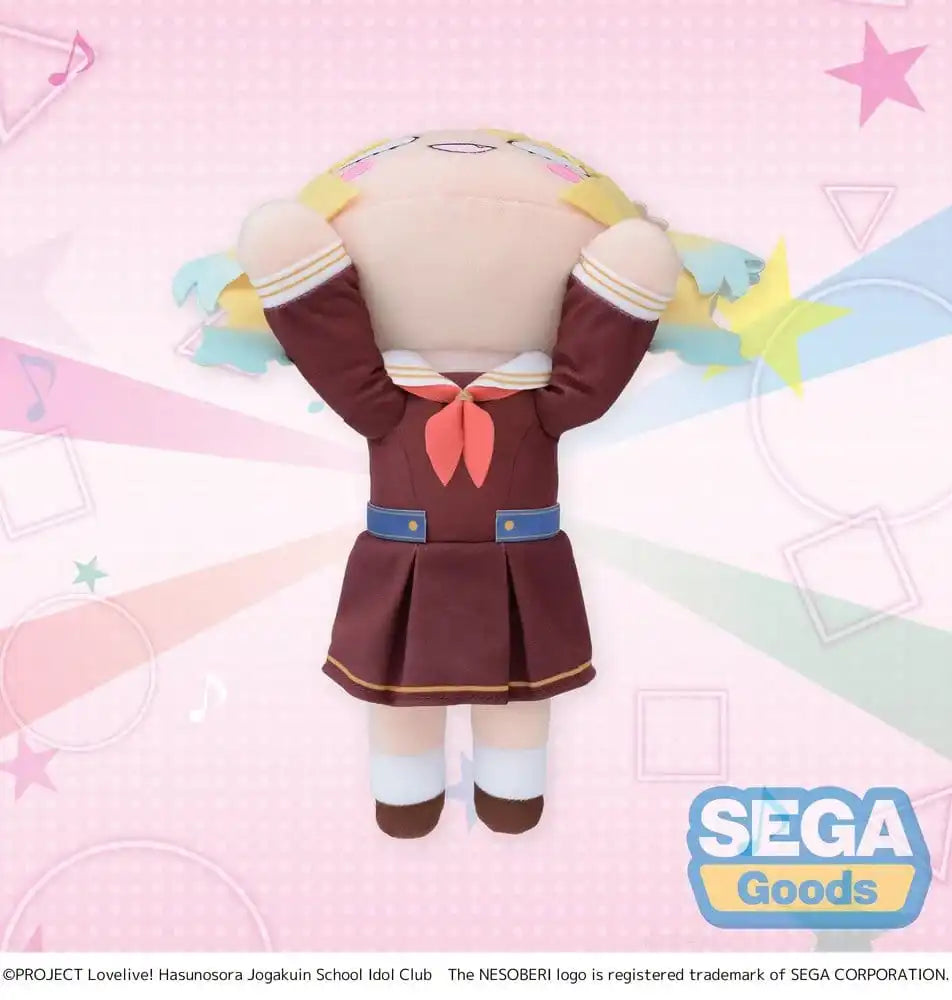 Love Live! Nesoberi (Lay-Down) Plüschfigur Osawa Rurino - Winter Uniform (M) 16 cm