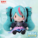 Character Vocal Series 01: Hatsune Miku Fuwa Petit Plüschfigur Hatsune Miku Punk! M 22 cm