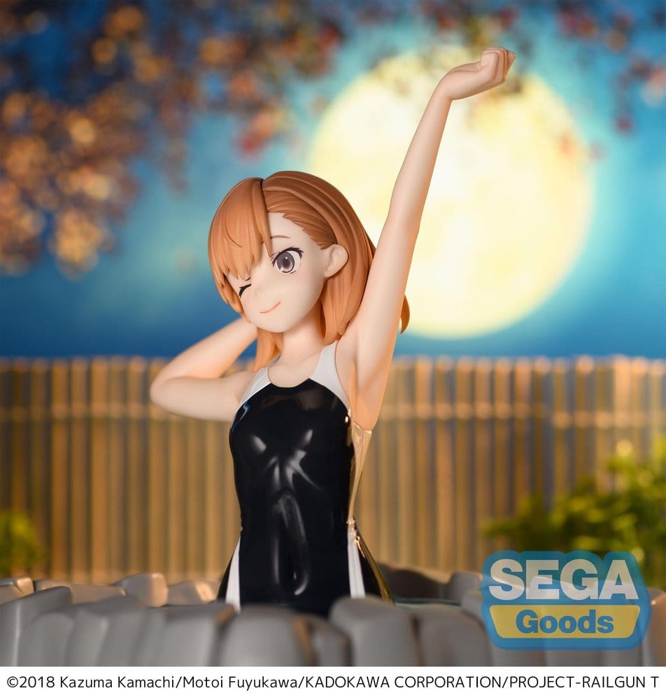 A Certain Scientific Railgun T Thermae Utopia PVC Statue Mikoto Misaka 14 cm