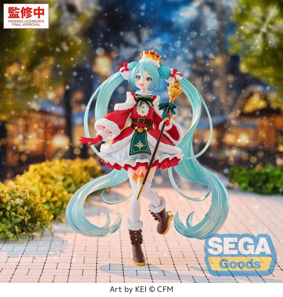 Character Vocal Series 01: Hatsune Miku FIGURIZMa PVC Figur Christmas 2026 27 cm