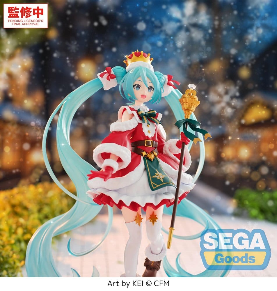 Character Vocal Series 01: Hatsune Miku FIGURIZMa PVC Figur Christmas 2026 27 cm