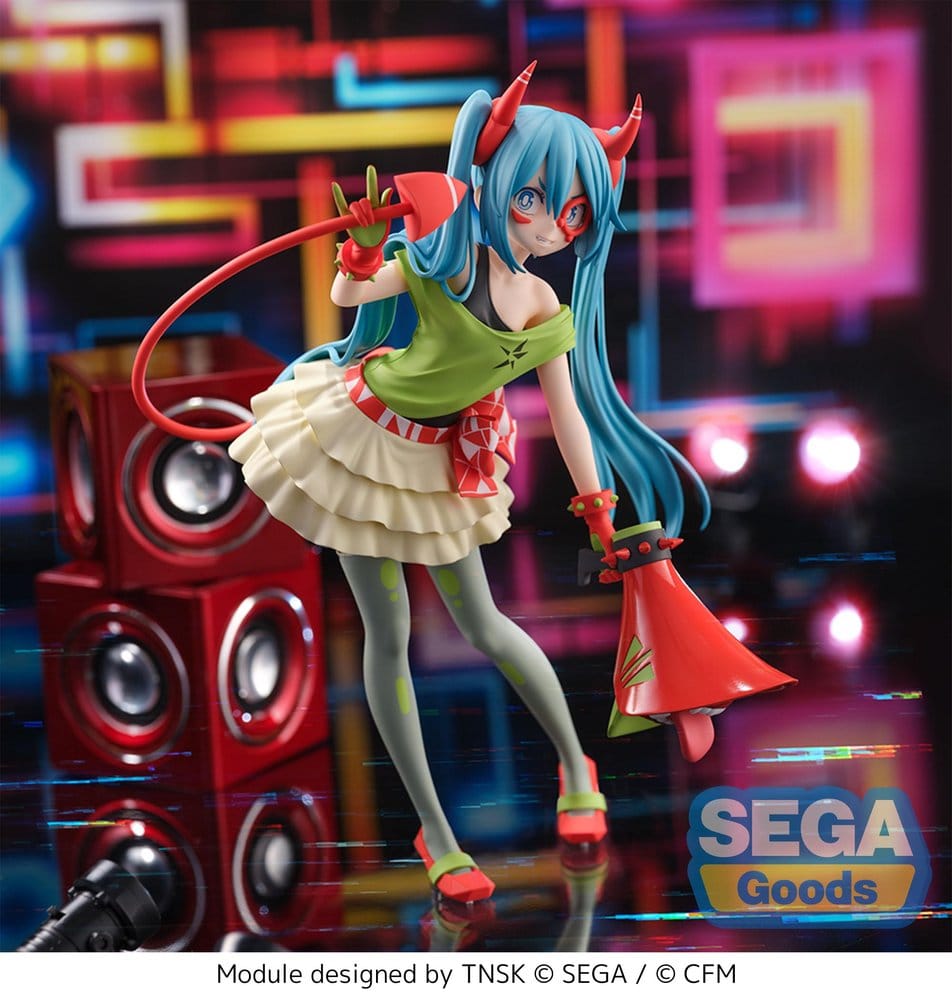 Hatsune Miku Project DIVA X FIGURIZMa PVC Figur Hatsune Miku DE:MONSTAR T.R. 22 cm
