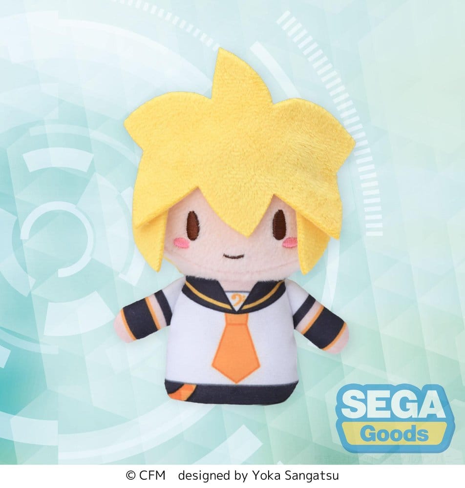 Kagamine Rin & Len Fuwa Petit Plüschfigur Kagamine Len Finger Mascot 10 cm