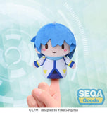 Vocaloid Fuwa Petit Plüschfigur Kaito Finger Mascot 10 cm