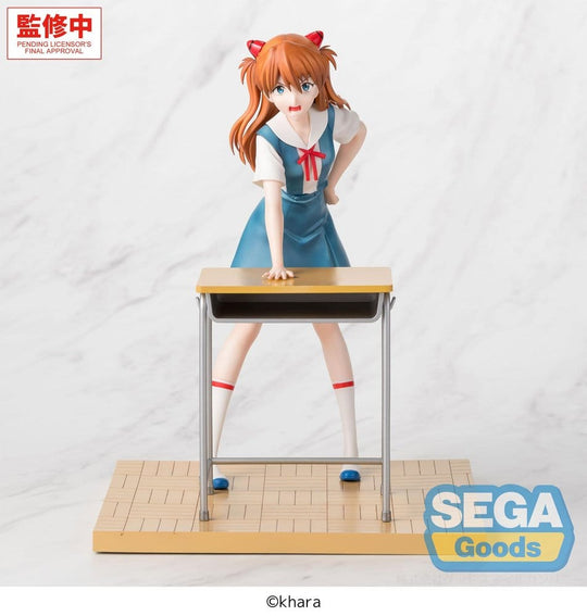 Evangelion: New Theatrical Edition XStellar PVC Figur Asuka Shikinami Langley Uniform Ver. 19 cm
