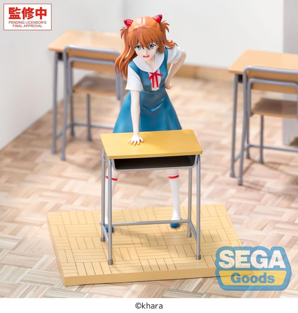 Evangelion: New Theatrical Edition XStellar PVC Figur Asuka Shikinami Langley Uniform Ver. 19 cm
