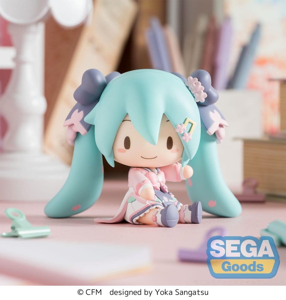 Hatsune Miku fuwa petit Chibi Figur "New Semester" 8 cm