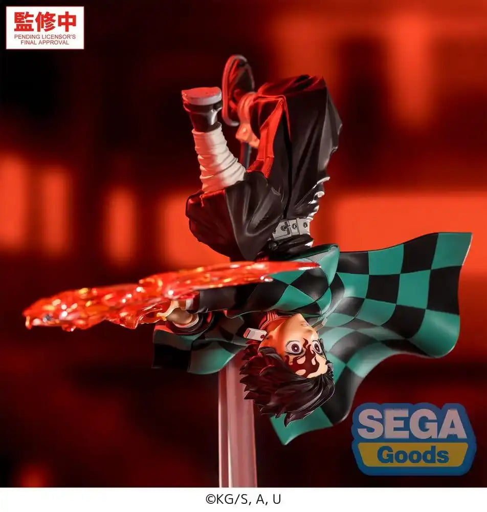 Demon Slayer: Kimetsu no Yaiba Luminasta PVC Figur Tanjiro Kamado Hinokami Kagura Setting Sun Transformation 15 cm