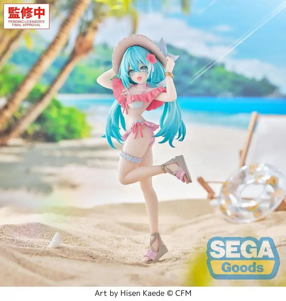 Character Vocal Series 01: Hatsune Miku Luminasta PVC Figur Conceptual Series Vol.1 Tropical Ver. 21 cm