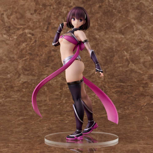 Ayakashi Triangle Statue PVC Suzu Kanade Purification Ninja costume Ver. 25 cm