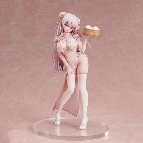 Original Character PVC Statue Miko Illustration Momoman-chan 29 cm