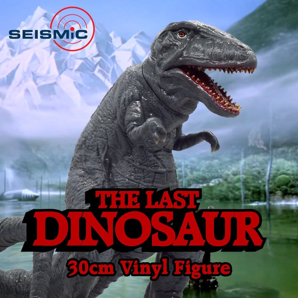 Der letzte Dinosaurier Vinyl-Figur Tyrannosaurus Rex 30 cm