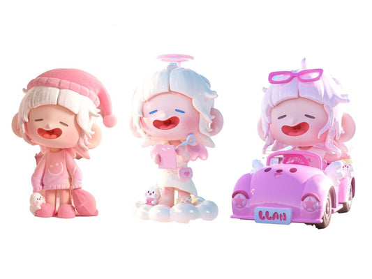 Original Character Sammelfiguren Lazy Pink Dreamland 11 cm Sortiment (8)